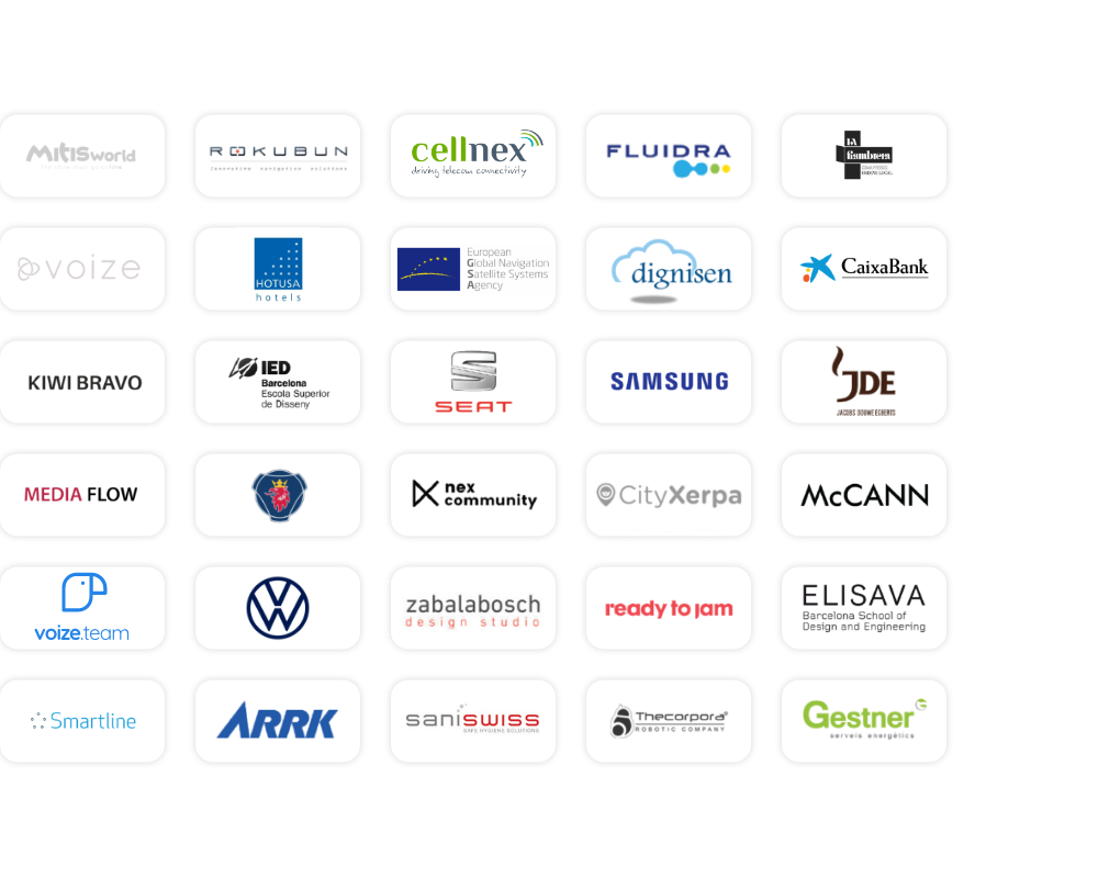 Logotipos de clientes